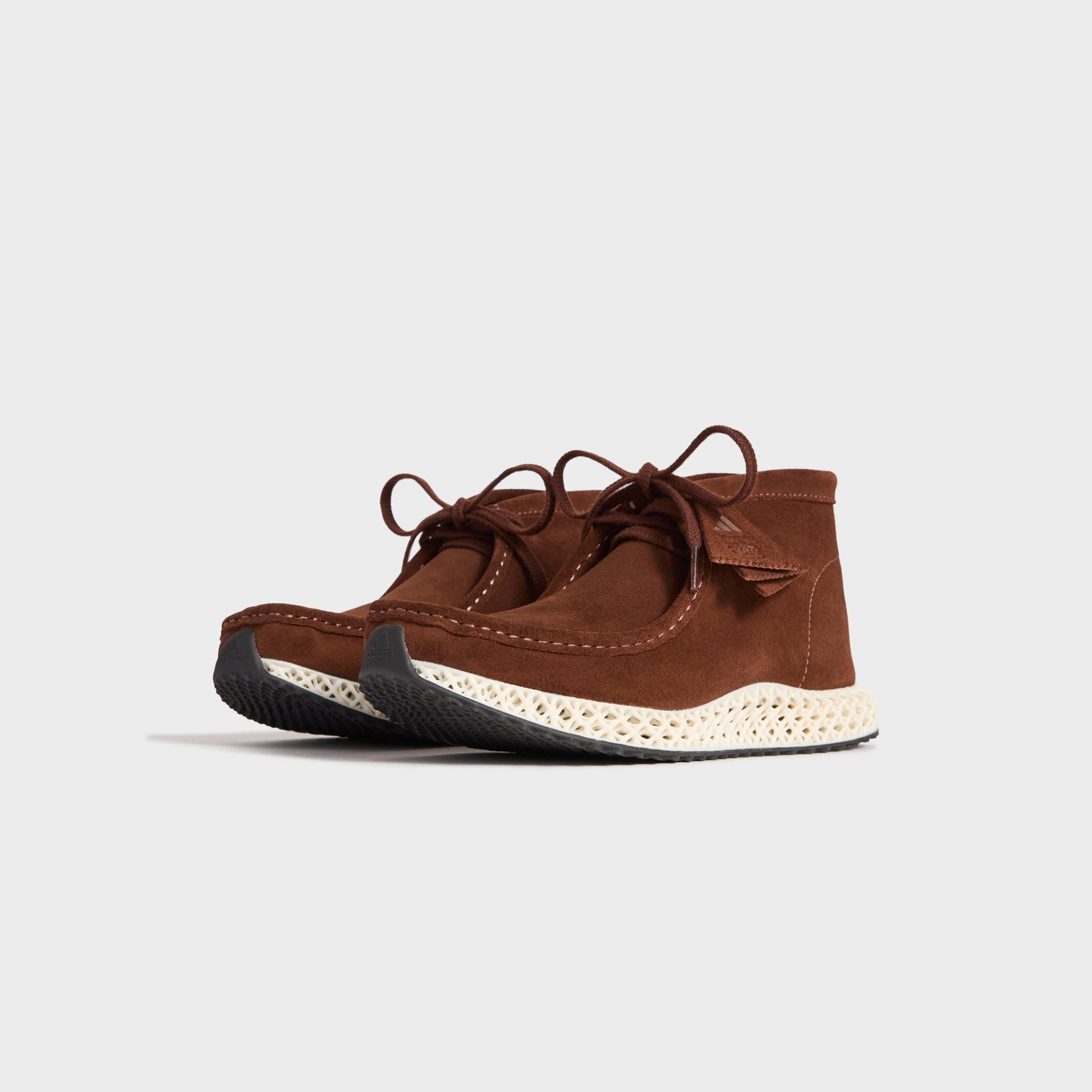 8th St by Ronnie Fieg for adidas Originals & Clarks Originals Wallabee 4D Mid - Chestnut