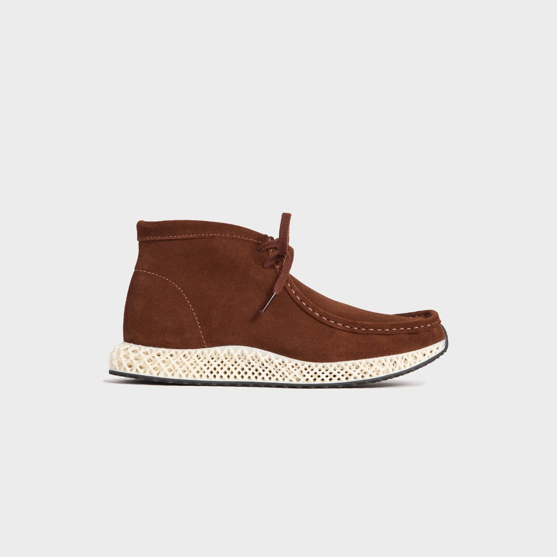 8th St by Ronnie Fieg for adidas Originals & Clarks Originals Wallabee 4D Mid - Chestnut