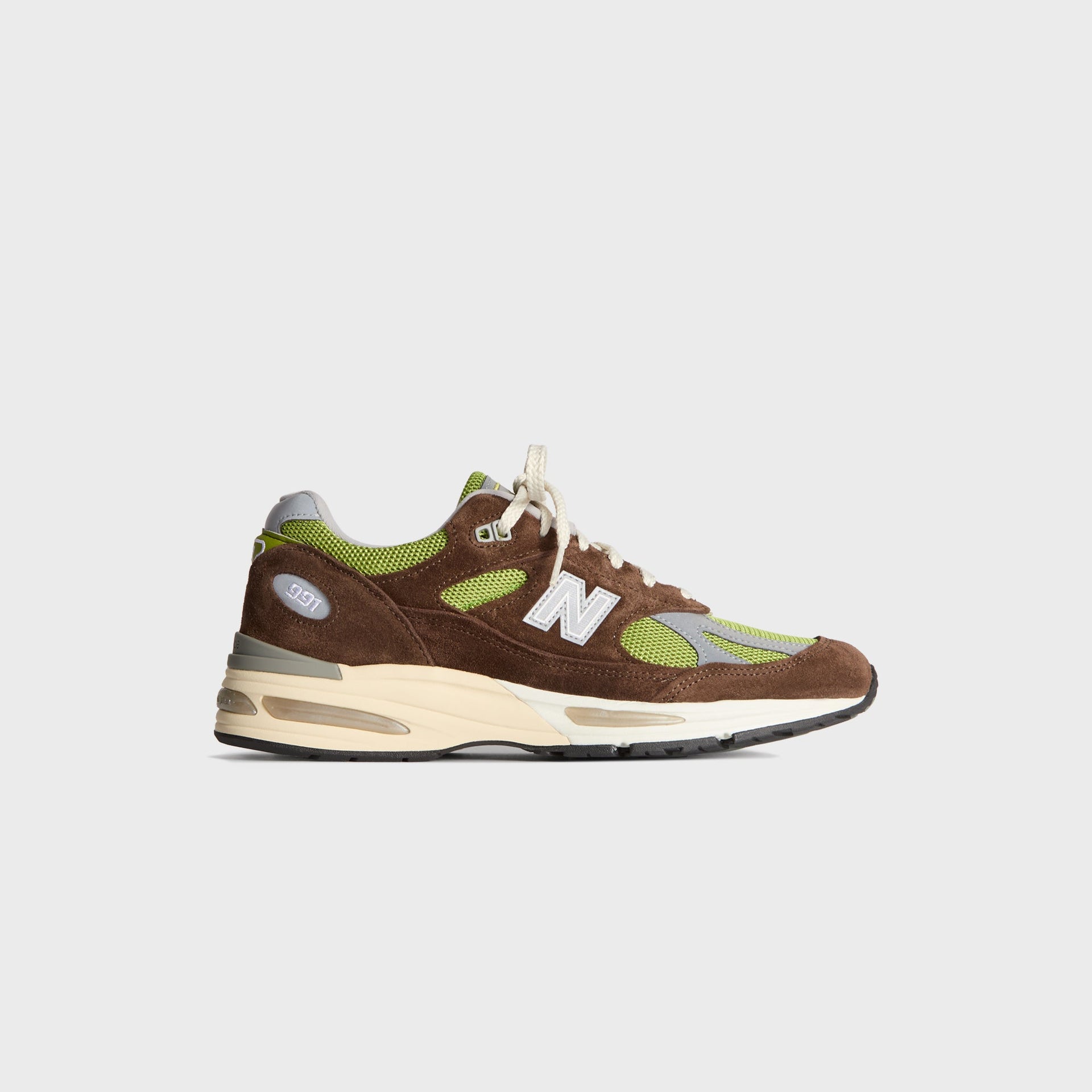 Kith & Daniëlle Cathari | New Balance Made in UK 991V2 "Reverse" - Chocolate Brown / Pistachio