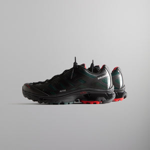 Kith for Salomon XT-4K - Black / Scarab / Fiery Red